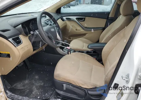 2013 Hyundai Elantra Gls z USA, uszkodzony, nr VIN 5NPDH4AE9DH424961